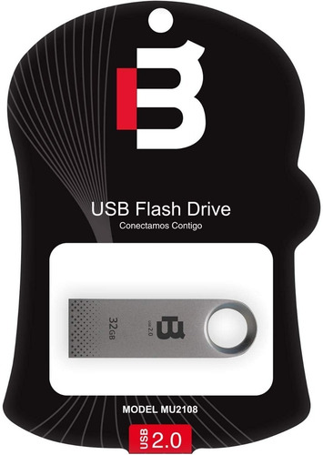 Blackpcs 2108 Mu2108s-32 Memoria Usb 32gb Plata Color Plateado