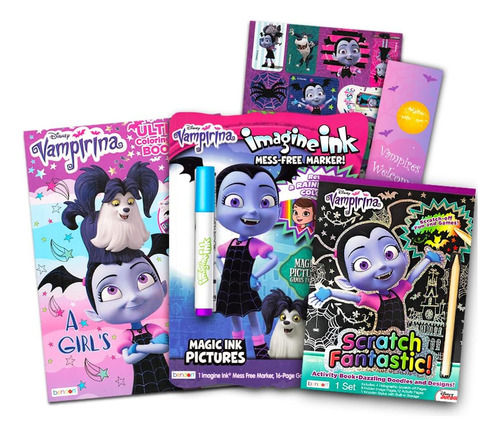 Disney Vampirina Coloring Book Super Set - Bundle Incluye 3