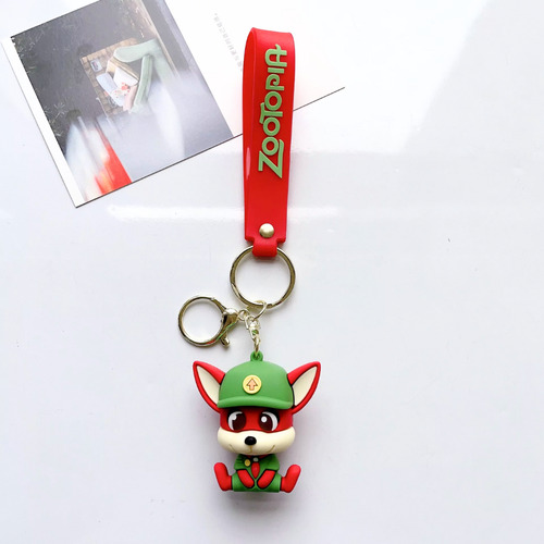 Llavero 3d Colgante Silicon Personajes Zootopia Disney