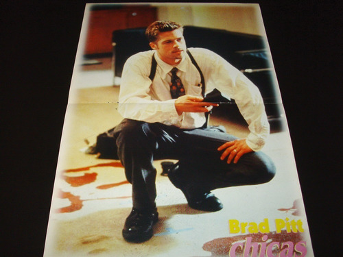 Poster Diego Torres * Brad Pitt * 40 X 28 (f049)