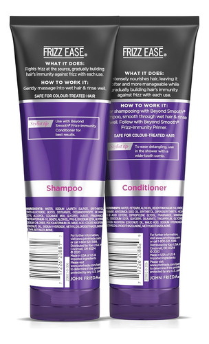 John Frieda Frizz Ease Beyond Smooth Bundle: ChampĂș Y Acondi