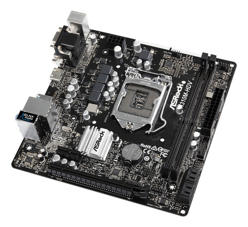 Motherboard Asrock H310m-hdv Ddr4 8va Gen