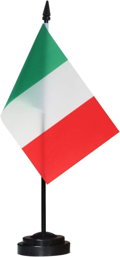 Bandera De Escritorio Anley , 30 Cm De Alto , Italia