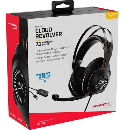 Audífonos Gamer Hyperx Cloud Revolver 7.1