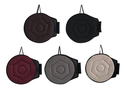 Asiento De Coche Giratorio De 360 Grados Cojín Suave Para Mu