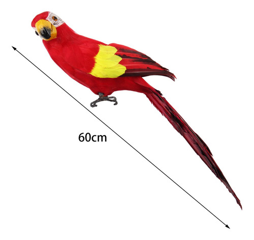 Pájaro Loro Modelo Simulación Loro Pluma Loro Guacamayo