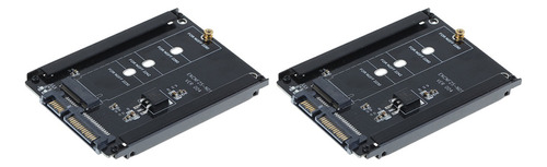 2 Piezas De Carcasa Metálica B+m Key M.2 Ngff Ssd A 2.5 6 Gb