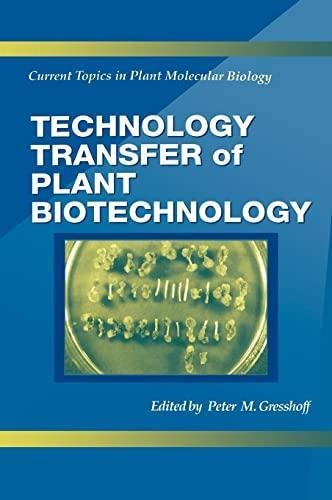Technology Transfer Of Plant Biotechnology (libro En Inglés)