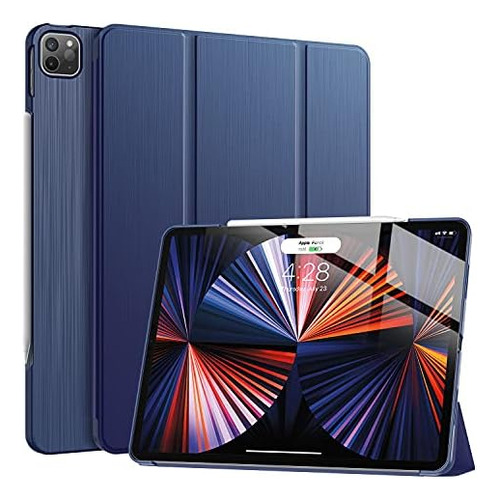 Funda Soke Nuevo iPad Pro 12.9 5th Gen Smart Auto Navy