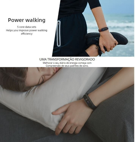 Xiaomi Mi Band 4 Versão Global + 1 Pulseira + 2 Películas