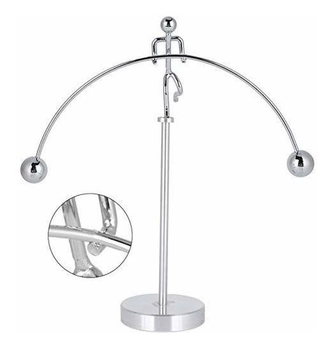 Pèndulo De Newton Newtons Cradle Balance, 360° Rotation Ba