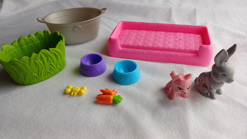 Barbie Baño De Mascotas Mattel Fxh11 (Usado)