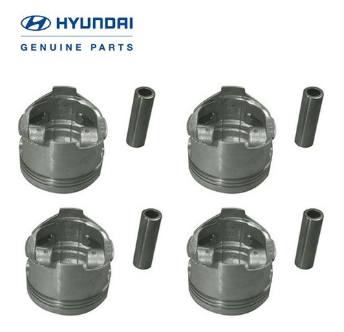 Pistones Std Juego Hyundai Accent 1.3l Set De 4 Unds