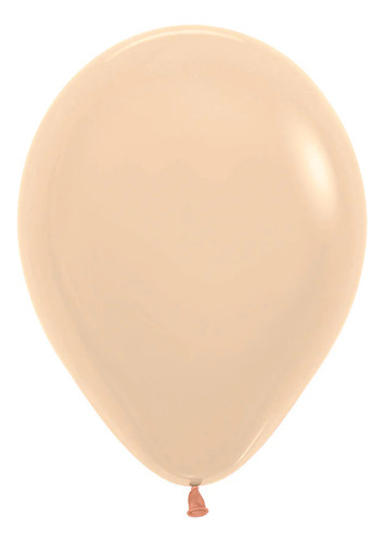Sempertex Redondo 18 C/ 25 Piezas Globo Gigante Malibu Durazno Fashion 18 Sempertex 18 Fashion / Mate / Dusk