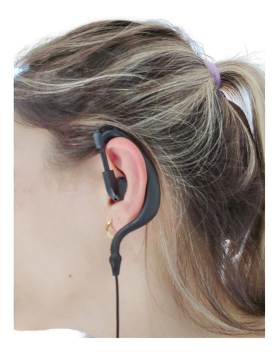 12 Fones Ptt Microfone De Rádio Comunicador Intelbras Rc3002