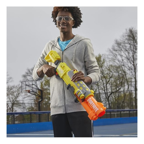 Nerf Fornite Legendary Tac Accustrike Mega Dardos Mega Amarillo