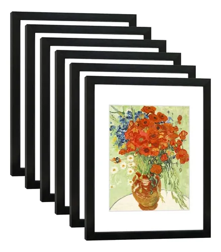 comprar Juego De 6 Portarretratos De 11 X 14 Pulgadas Con Cristal