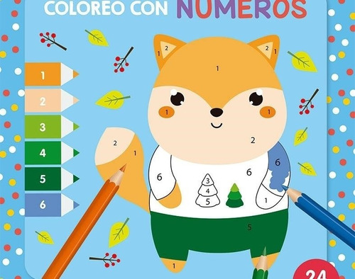 Coloreo Con Numeros Mi Primer Libro De Actividades-pingray