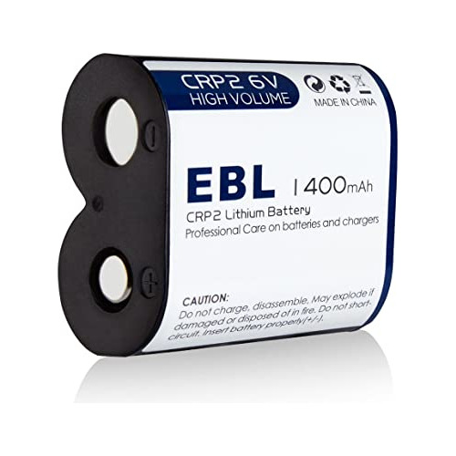 Ebl Baterias Cr-p2,  De Litio De 6 V 1400 Mah 