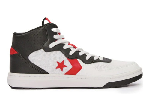 Zapatilla Urbana Converse Rival Mid A00983c Black/white/red