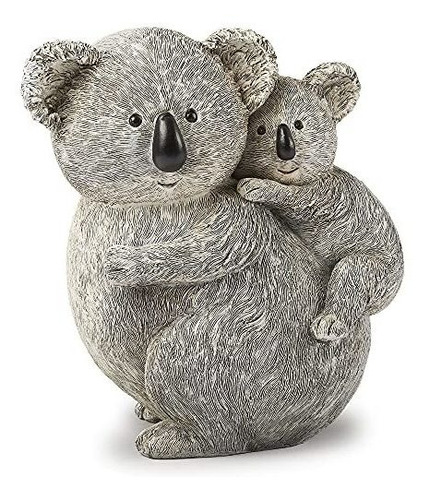 Jardín Romano - Estatua De Koala Y Bebé, 8.5  H, Colección P