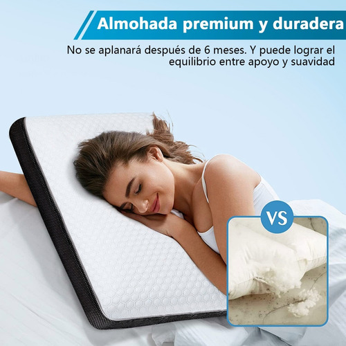 Almohada Cervical De Espuma Viscoelástica De Gel For Cuello