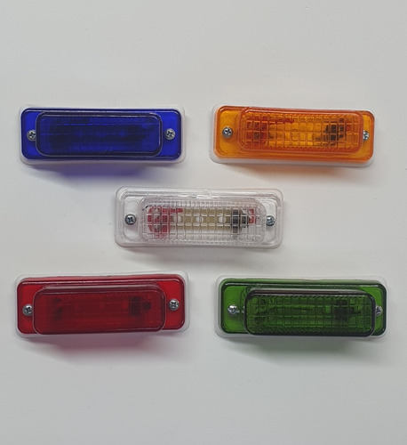 Imagen 7 de 7 de Farol Lateral Camion Barrita (lámpara) 5 Colores Disponible