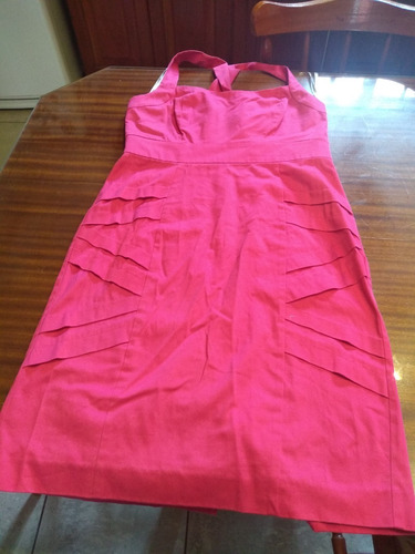 Vestido Solero Ck T Medium Fuxia