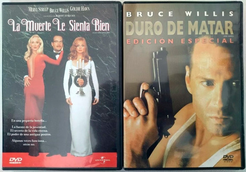 Bruce Willis Dvd Muerte Sienta Bien Duro De Matar Película 