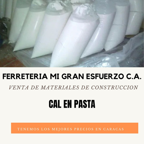 Cal En Pasta Fabricante