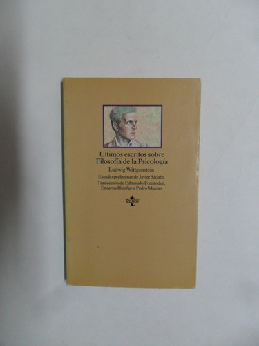 Últimos Escritos Filosofía De La Psicología - Wittgenstein