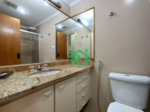 Imagem 11 de 24 de Apartamento Na Praia, Vista Para O Mar, 3 Dormitórios, Sendo 1 Suíte, 3 Sacadas, 2 Vagas De Garagem, Lazer Completo, Pitangueiras - Guarujá/sp - Fl0067