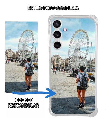 Funda Personalizada Con Foto Diseño Para Motorola Tcl Transparente Moto G04s