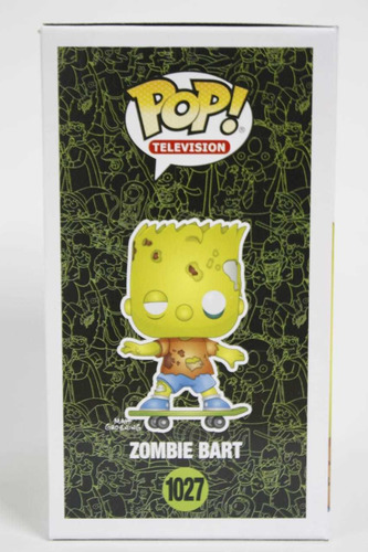 Pop The Simpsons Toh - Zombie Bart #1027