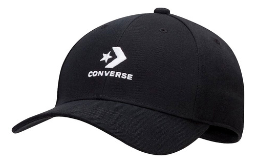 Gorra Converse Lockup Beisbol Hps-negro