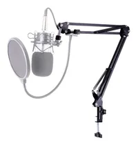 Comprar Braço Suporte Pedestal De Mesa Articulado Para Microfones