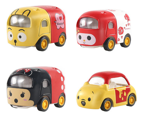 .. Carros De Aleación Vinnie 4 Piezas