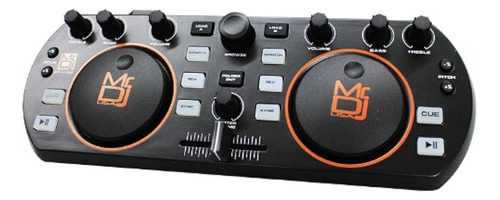 Mr. Dj Mvdj-1000bk Usb Dj Mix Controller Con Canales De Mezc