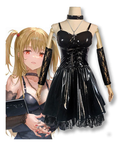 Death Note Amane Misa Ropa De Cosplay Conjuntos De 6 Piezas