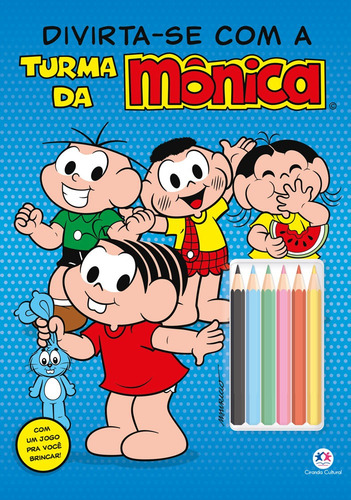 Revista Turma Da Monica Divirta-se Com A Turminha
