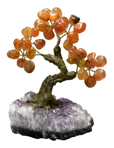 Árbol Bonsai De Amatista Y Citrinos By Sarah Kosta Joyas