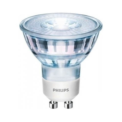 Lámpara Led Tipo Dicroica De Vidrio, 4,6w/cálida - Philips L