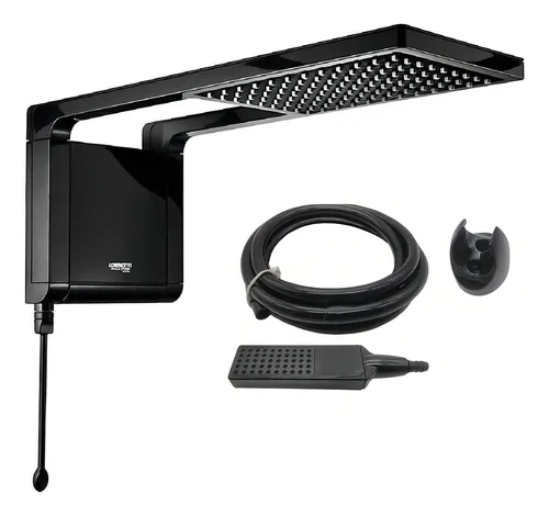 Chuveiro Elétrico De Parede Lorenzetti Acqua Ultra Storm preto 7....