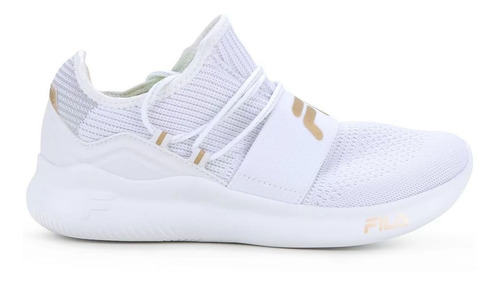 Imagem 2 de 5 de Tênis Feminino Fila Trend Corrida Academia F02st004 Branco