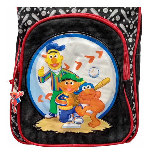 Morral Escolar Mediano Juvenil Plaza Sésamo Amplio Impermeab