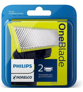 X2 Cuchillas 100% Originales Oneblade Philips Norelco Ya!!!