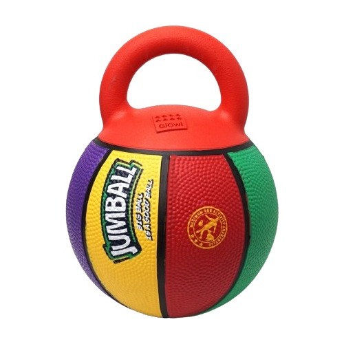 Pelota Para Perros Gigwi Jumball Basket Multicolor Talle S