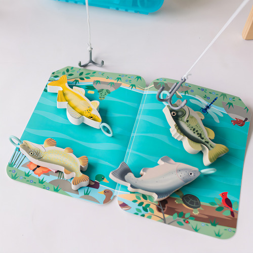 Melissa & Doug, Set De Juego De Pesca, 21 Piezas