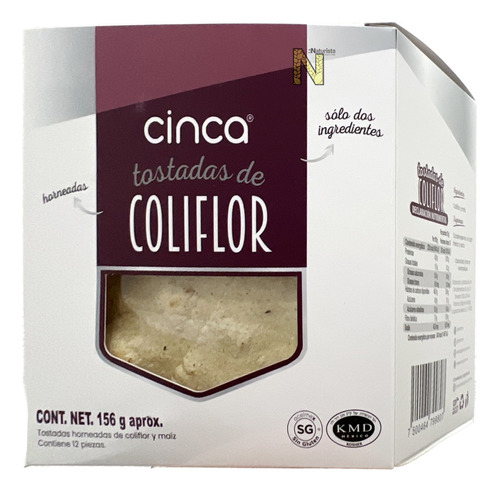 Tostadas De Coliflor (156 Gr) Cinca