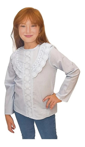 Imagen 5 de 10 de Blusa Algodón Bordada Bondad Kindness Ropa Niñas Witty Girls